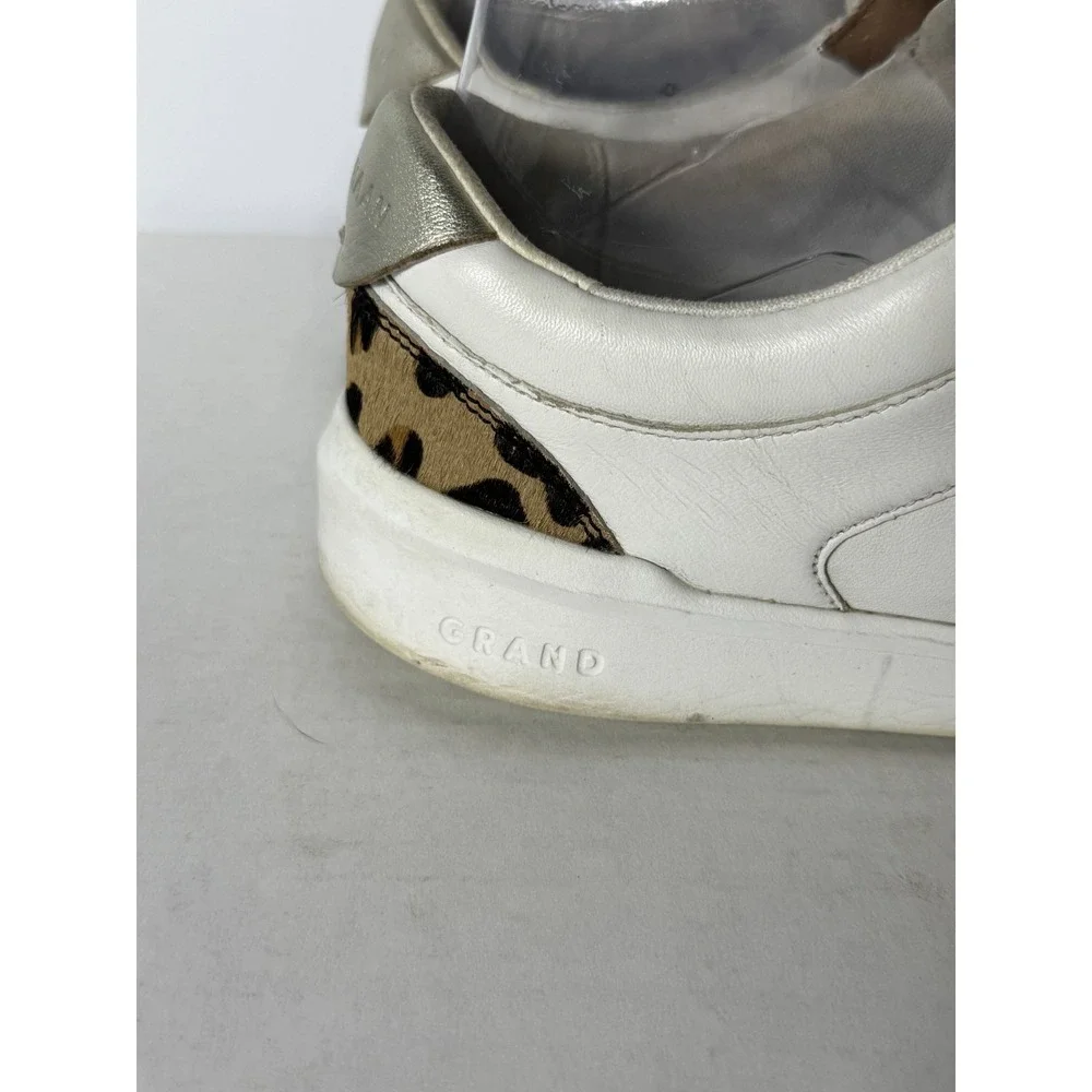 Cole‎ Haan Grand Crosscourt Women's Size 7B White Lace-Up Tennis Low Top Sneaker